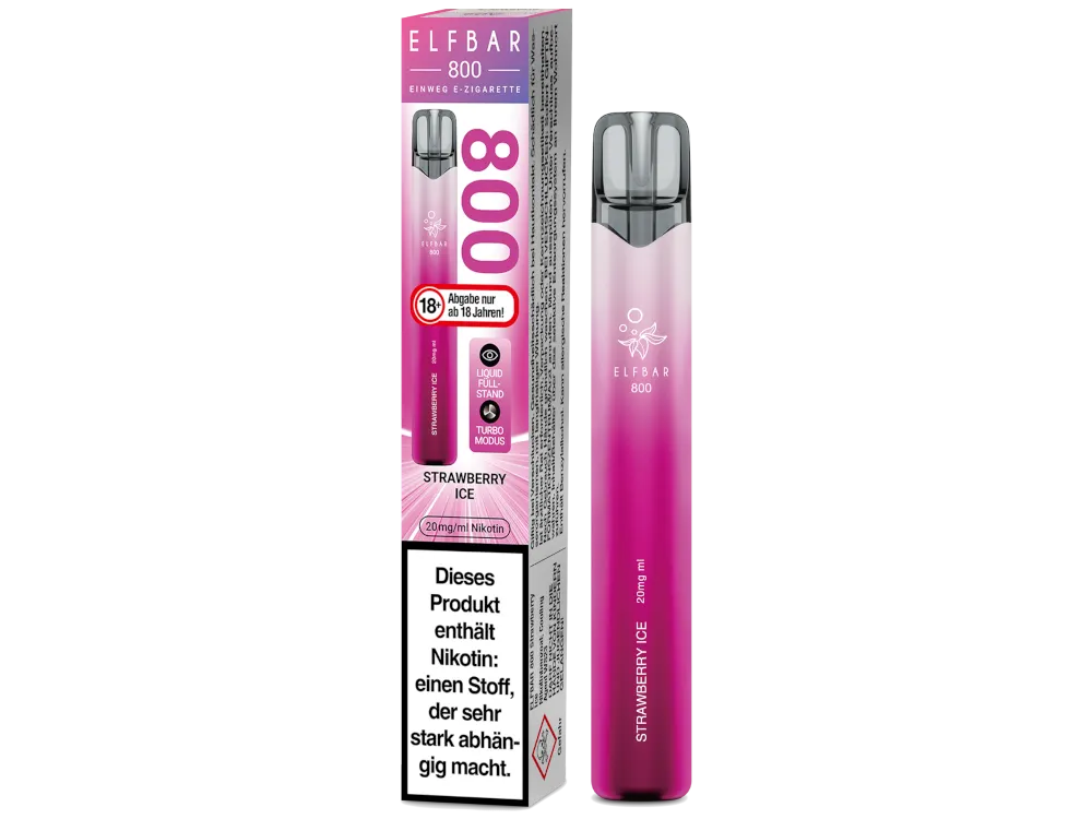 Elfbar 800 Einweg Vape - Strawberry Ice