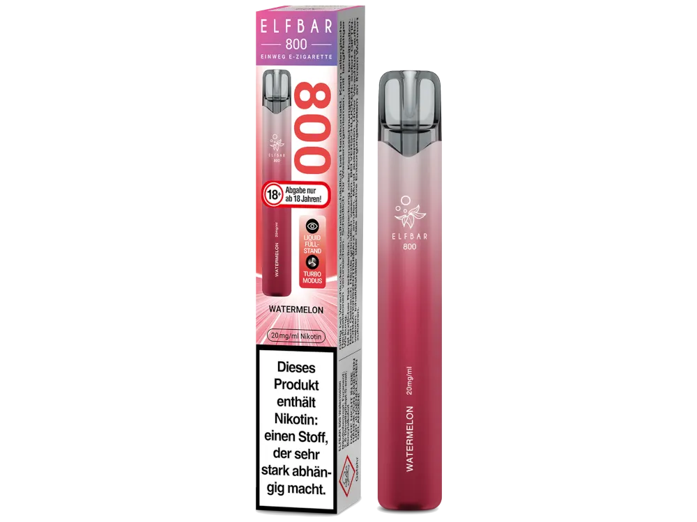 Elfbar Elfbar 800 Einweg Vape - Watermelon