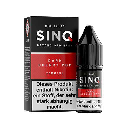 SINQ - Dark Cherry Pop - Nic Salts