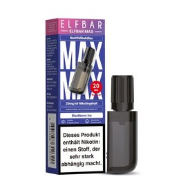 Elfbar ELF Bar MAX - BLACKBERRY ICE - Refill Pod 10ml