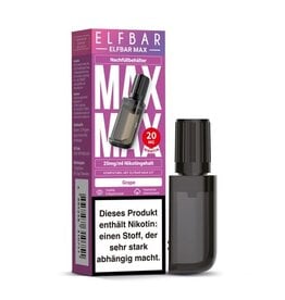 Elfbar ELF Bar MAX - GRAPE - Refill Pod 10ml