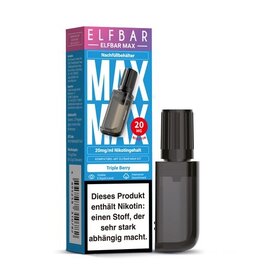 Elfbar ELF Bar MAX - TRIPLE BERRY - Refill Pod 10ml