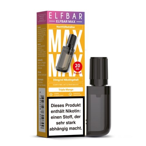 Elfbar ELF Bar MAX - MANGO - Refill Pod 10ml