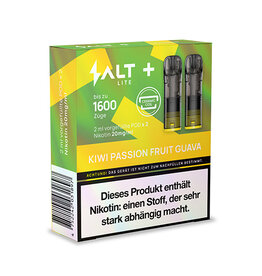 Salt Plus Lite Pods - Kiwi Passion Fruit Guava - 2Pcs