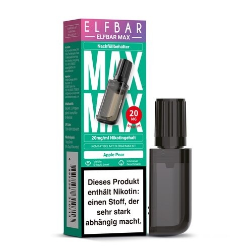 ELF Bar MAX - APPLE PEAR - Refill Pod 10ml