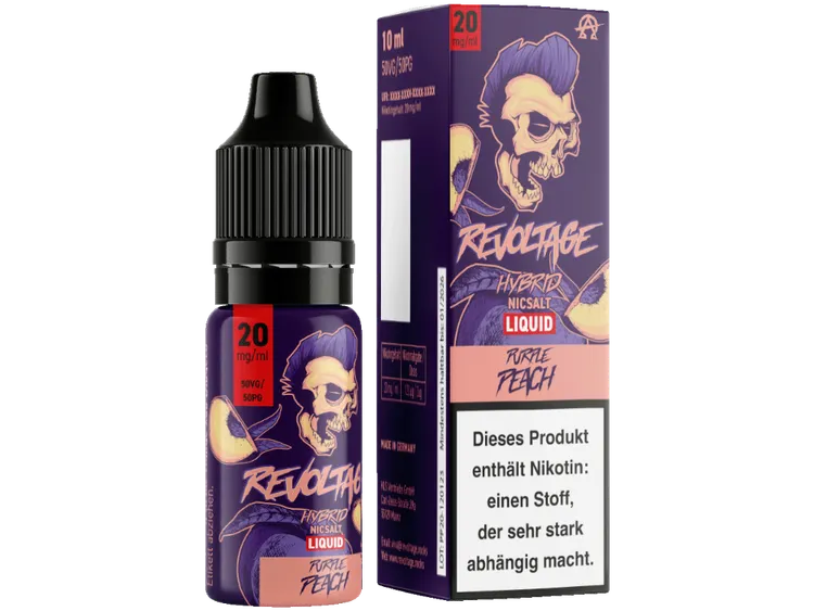 Revoltage - Purple Peach Hybrid Nikotinsalz