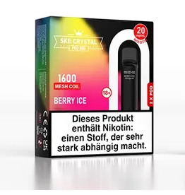 SKE Crystal 800 Pro Pod - Berry Ice - 2Pcs