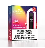 SKE Crystal 800 Pro Pod - Blueberry Sour Raspberry - 2Pcs