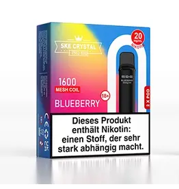 SKE Crystal 800 Pro Pod - Blueberry - 2Pcs