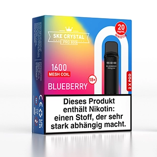 SKE Crystal 800 Pro Pod - Blueberry - 2Pcs
