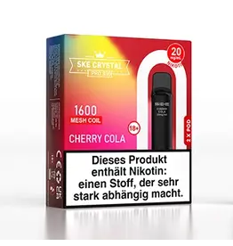 SKE Crystal 800 Pro Pod - Cherry Cola - 2Pcs