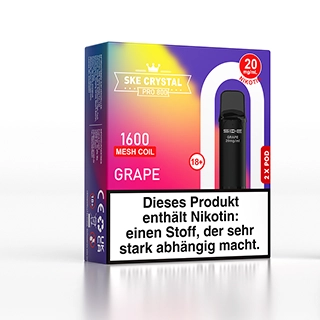 SKE Crystal 800 Pro Pod - Grape - 2Pcs