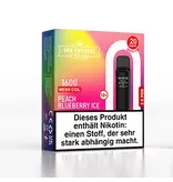 SKE Crystal 800 Pro Pod - Peach Blueberry Ice - 2Pcs