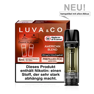 Lovesticks - Luva & Co Pods - American Blend - 2Pcs