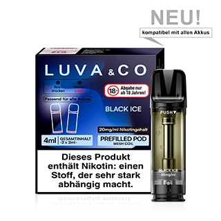 Lovesticks - Luva & Co Pods - Black Ice - 2Pcs