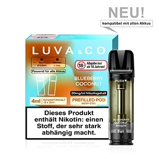 Lovesticks - Luva & Co Pods - Blueberry Coconut - 2Pcs