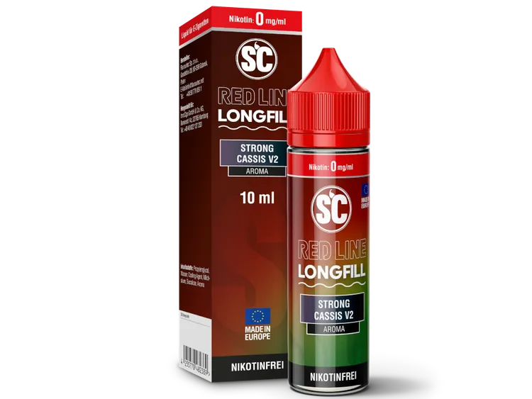 SC - Red Line - Aroma Strong Cassis V2 10 ml
