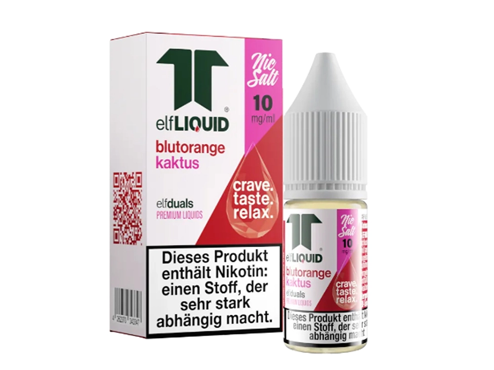 Elf-Liquid - Single - Blutorange Kaktus - Nikotinsalz Liquid