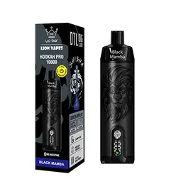 Yo Bar X Lion Vapes Einweg E-Zigarette Hookah Pro 10000 Züge Black Mamba
