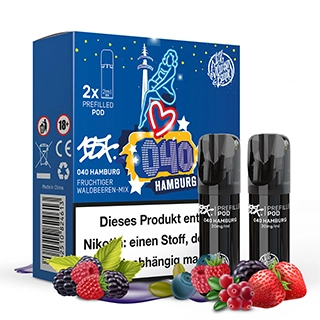 187 Strassenbande Pods - 040 Hamburg - 2 Stück vorgefüllte Pods
