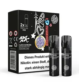 187 Strassenbande Pods -  I Love Hamburg - 2 pcs