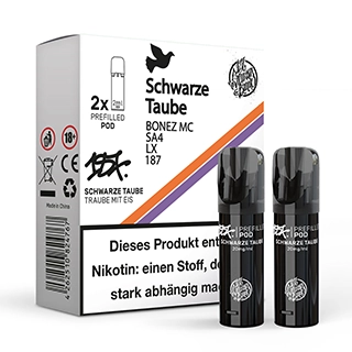 187 Strassenbande Pods - Schwarze Taube - 2 pcs