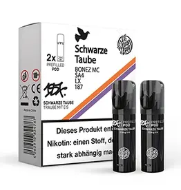 187 Straßenbande  187 Strassenbande Pods - Schwarze Taube - 2 pcs
