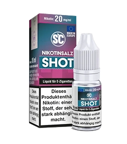 SC - 10ml Nikotin Shot 50PG/50VG Nikotinsalz