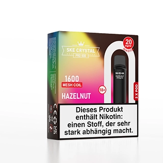 SKE Crystal 800 Pro Pod - Hazelnut - 2Pcs