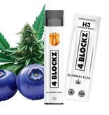 4 Blockz Superior H3 Blueberry Kush