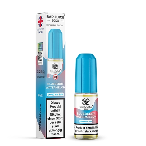 Bar Juice 5000 Nic Salt - Blueberry Watermelon