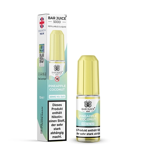 Bar Juice 5000 Nic Salt - Pineapple Coconut