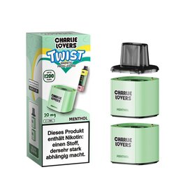 Charlie Lovers TWIST Pods - MENTHOL - 2St