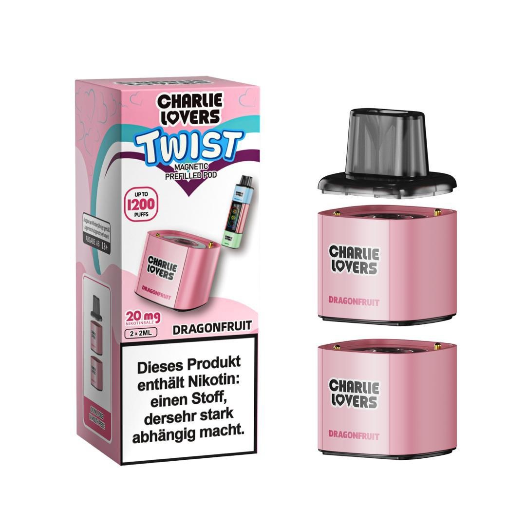 Charlie Lovers TWIST Pods - DRAGON FRUIT - 2St