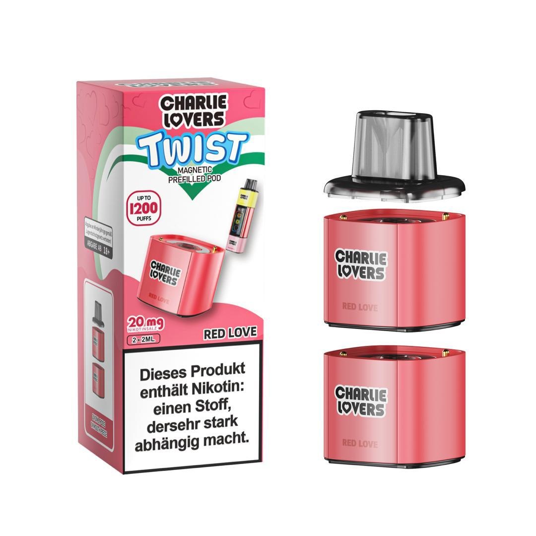 Charlie Lovers TWIST Pods - RED LOVE - 2St