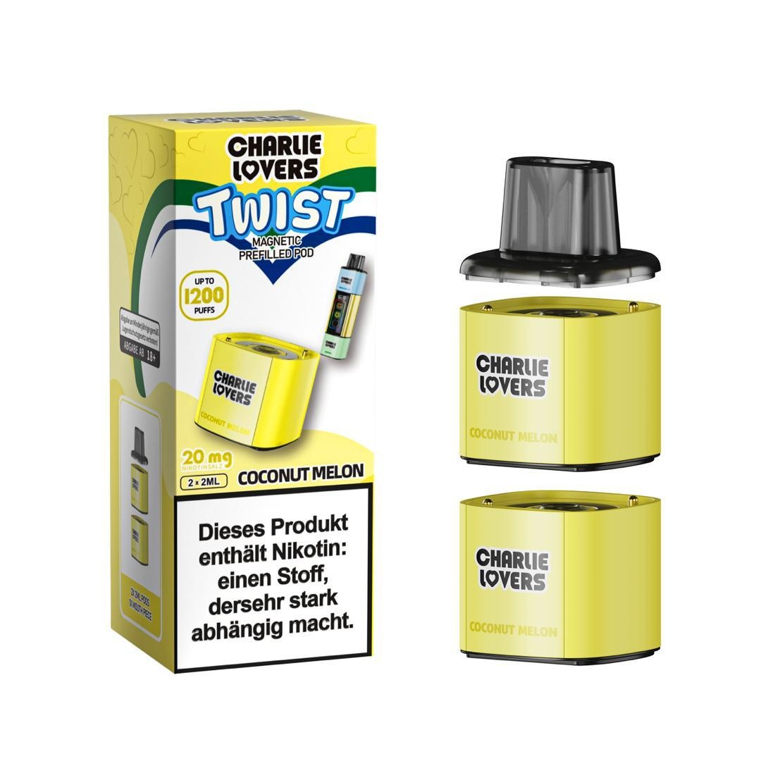 Charlie Lovers Charlie Lovers TWIST Pods - COCONUT MELON - 2St