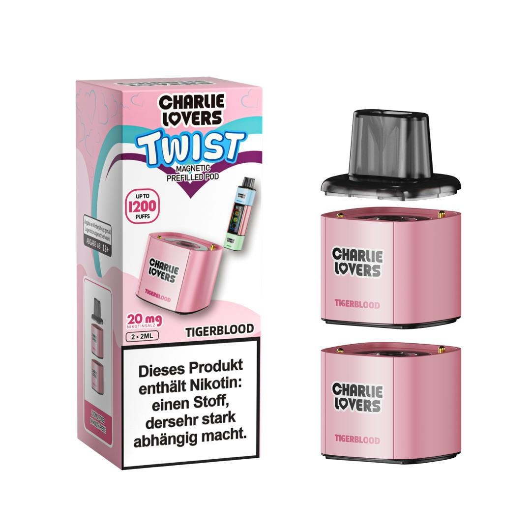 Charlie Lovers TWIST Pods - TIGER BLOOD - 2St