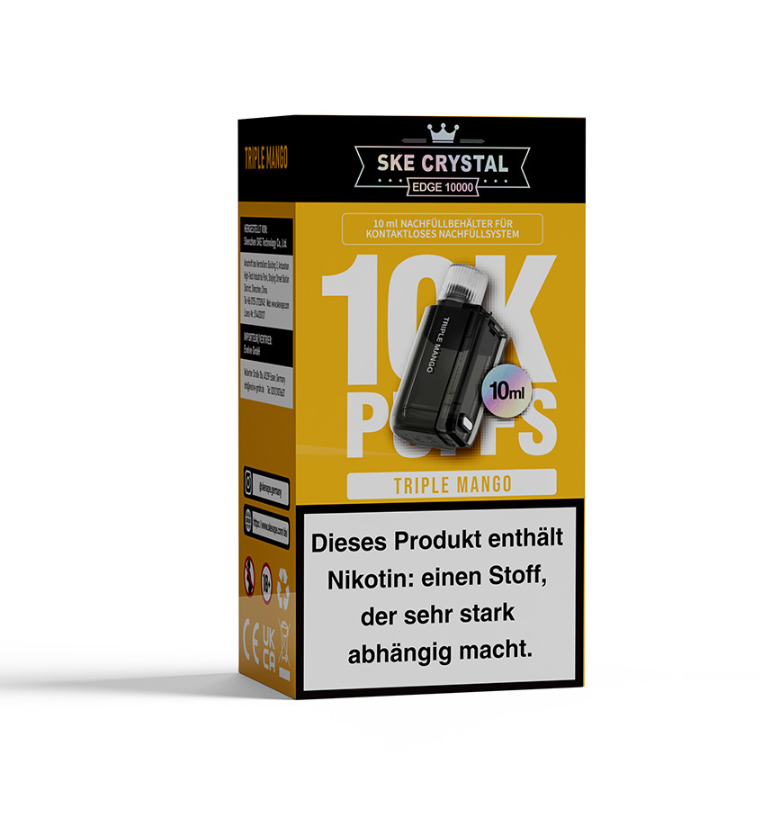 SKE CRYSTAL EDGE 10000 - Triple Mango - 10ml
