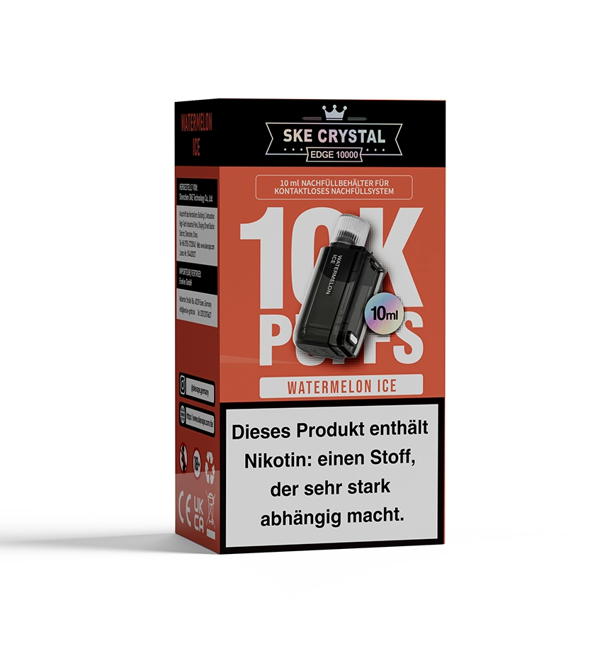 SKE CRYSTAL EDGE 10000 - Watermelon Ice - 10ml