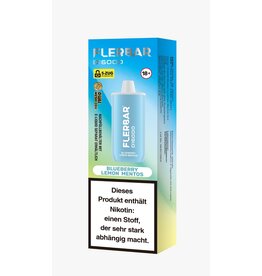 Flerbar - D16000 Blueberry Lemon Mentos Vape - 2ml