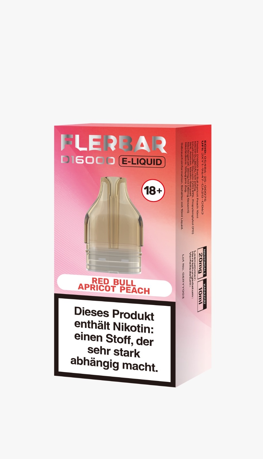 Flerbar - D16000 Flerbar - Vimbull Apricot Peach - 10ml