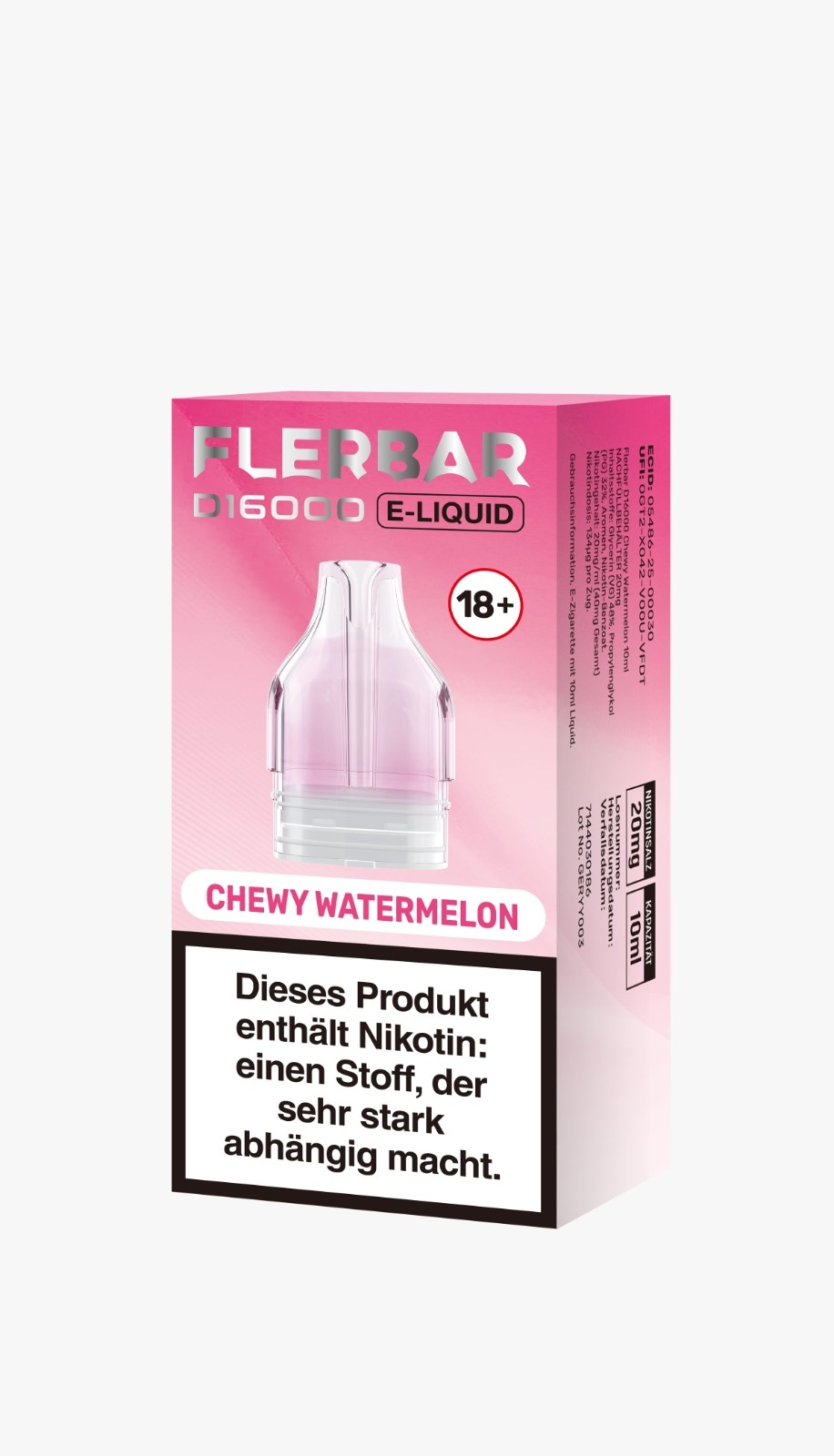 Flerbar - D16000 Flerbar - Chewy Watermelon - 10ml