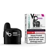 Vapes Bars Diamond 3000 Pods - Blueberry Sour Raspberry -  2ML + 3ML