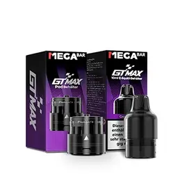 MegaBar - GT MAX 15k Pod Grape Ice - 10ML + 1.1Ω Pod