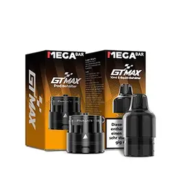 MegaBar - GT MAX 15k Pod Juicy Peach - 10ML + 1.1Ω Pod