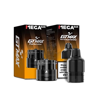 MegaBar - GT MAX 15k Pod Juicy Peach - 10ML + 1.1Ω Pod