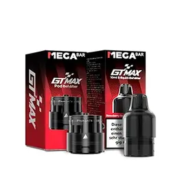 MegaBar - GT MAX 15k Pod Strawberry Raspberry Cherry Ice - 10ML + 1.1Ω Pod