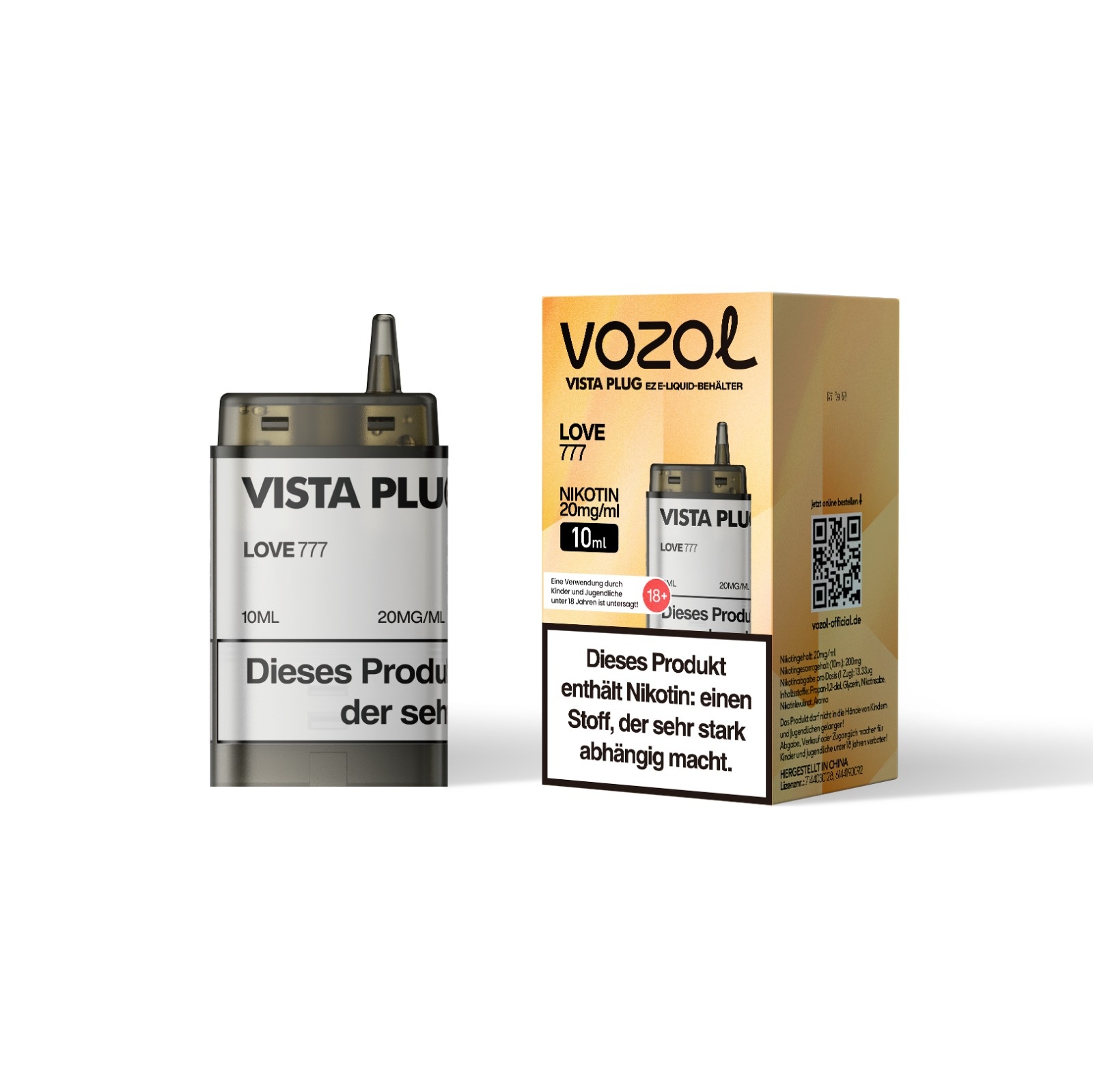 Vozol Vista Plug Ez Tank Love 777 - 10ml
