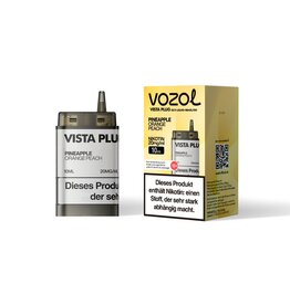 Vozol Vista Plug Ez Tank Pineapple Orange Peach - 10ml