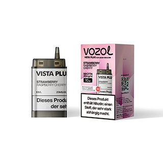 Vozol Vista Plug Ez Tank Strawberry Raspberry Cherry- 10ml